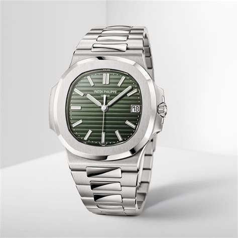 patek philippe khaki green|patek philippe nautilus green price.